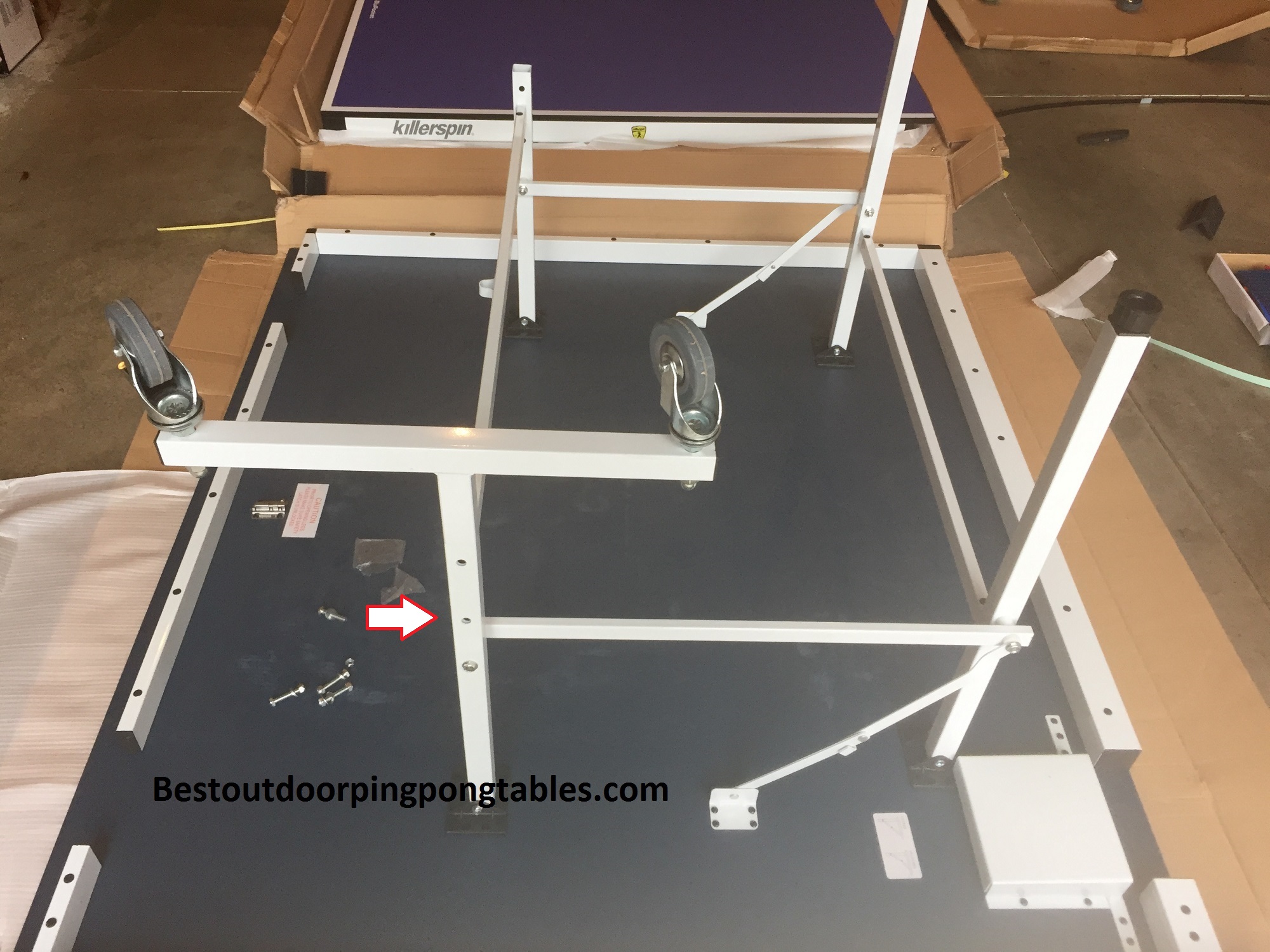 Killerspin Ping Pong Table Assembly Instructions