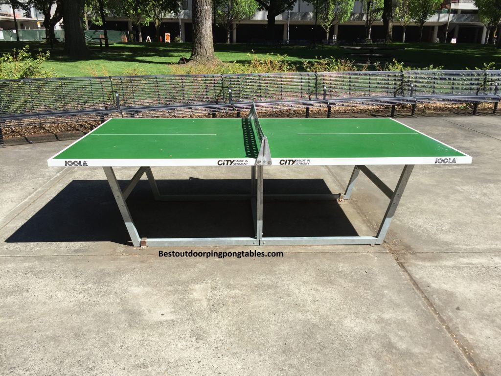 joola city outdoor ping pong table